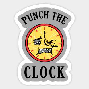 Punch The Clock Sticker